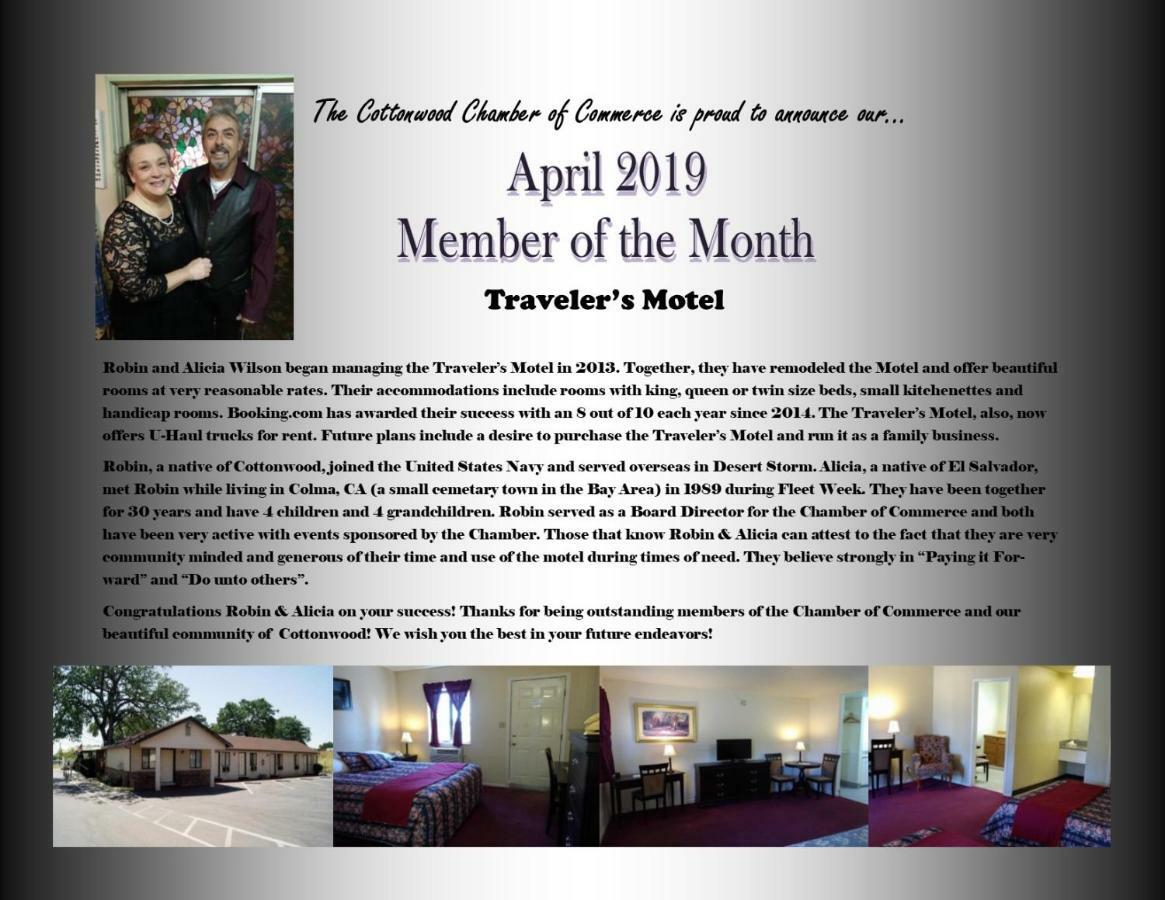 Cottonwood Travelers Motel מראה חיצוני תמונה
